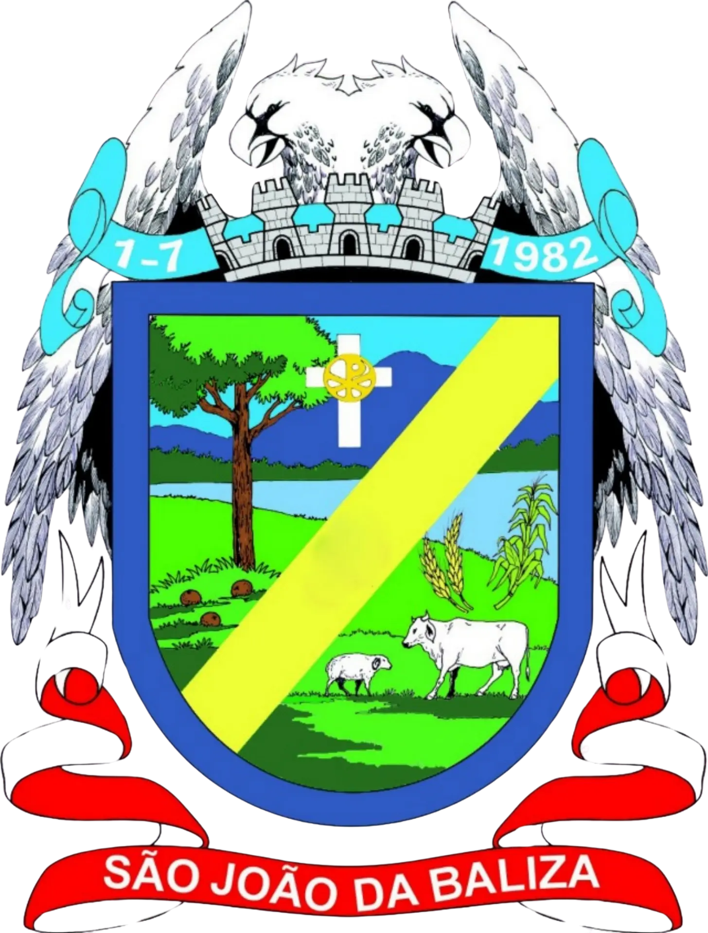Brasão do município de São João da Baliza